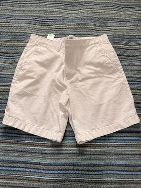Penguin by munsingwear Flat Front Cotton Chino Shorts - White